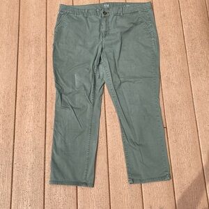 a.n.a chino crop Capri/pants